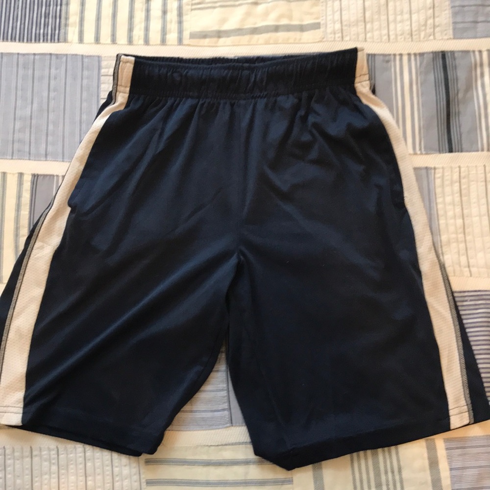 Blue shorts